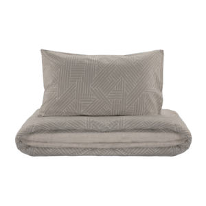 GEORGE 100% Juego de funda nórdica de algodón Tamaño holandés 240x220cm Talpa/Avio Colors Pigment Printed Lavable - Product Image 1