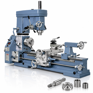 Máquina de Fresado y Taladrado Vertical de Alta Precisión para Trabajo Pesado, para Corte de Metales, Roscado y Mecanizado Industrial - Product Image 1