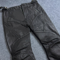 Jeans en denim japonais selvedge léopard de haute qualité, denim brut lourd de 14 oz, pantalon en denim brut, logo personnalisé, patchwork, jeans à jambes larges et amples pour hommes