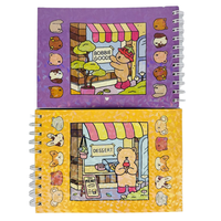 Livre de coloriage super mignon pour adultes et adolescents mettant en vedette des personnages adorables d'animaux Cahier à bobine