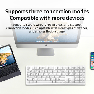 Bàn phím cơ học không tiếng ồn loại C có kích thước đầy đủ 108 phím thương hiệu Cherry Axis mới - Product Image 3