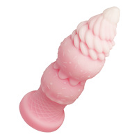 Plug anal en silicone liquide en forme d'extraterrestre, toucher doux, pour une satisfaction profonde, adapté aux hommes et aux femmes, jouet sexuel pour le plaisir anal en extérieur