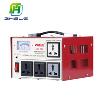 Servomoteur SVC 500VA 1000VA 1500VA AVR 110V 220V AC Régulateurs de tension monophasés Stabilisateurs AVR pour usage domestique