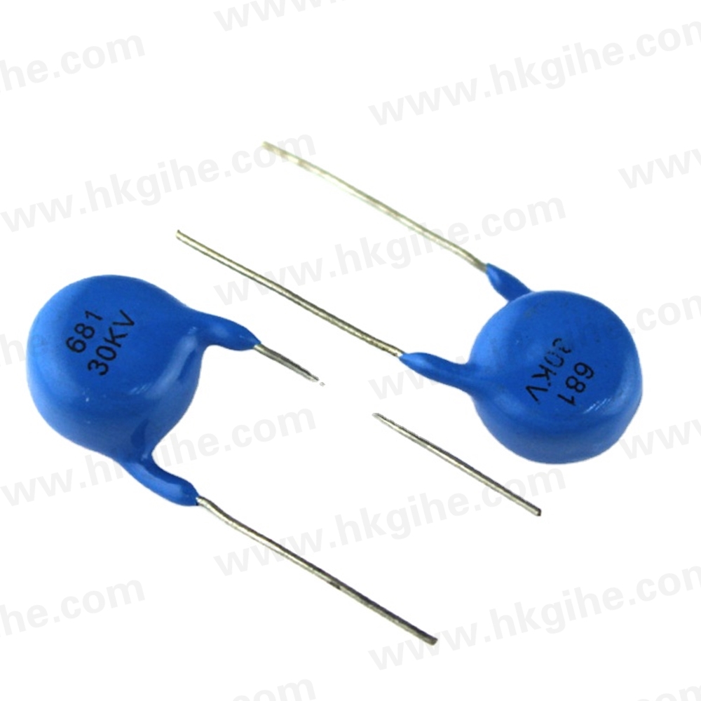 SR211A681JARTR | Condensatore Ceramico Multistrato MLCC, 680pF, &plusmn;5%, 100V Cc, Su Foro, C0G | RS