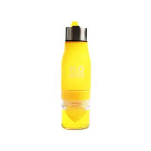 Garrafa de água com filtro, atacado, popular, logotipo personalizado, livre de bpa, h2o, tritan, infusor de frutas