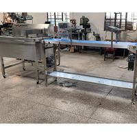 Nouveau QDMECH chocolat enrobage ligne Tunnel de refroidissement trempe revêtement Machine produits de boulangerie (Biscuit/biscuit/plaquette/bonbons) 8-60L