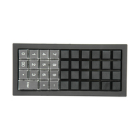 Caisse enregistreuse ABS clavier 40 touches pos clavier avec lecteur de carte magnétique KB40