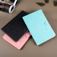 A5A6 Cahier en PU Couverture en PU Carnet d'agenda Boucle ronde magnétique Couverture rigide étanche LOGO personnalisable