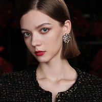 Boucles d'oreilles pendantes en rotin, pailles, style bohème, faites à la main, tissées, pour femmes, bijoux, cadeau