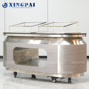 XINGPAI Hotel Project Catering Equipment Rectangle <strong>Buffet</strong> <strong>Tables</strong> Commercial Customized <strong>Buffet</strong> <strong>Table</strong> for Sale - Product Image 2