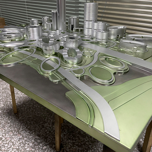 <span class=keywords><strong>Zaha</strong></span> Hadid-prototipo profesional de gran escala, bloques de construcción de plástico abs, metal, aluminio, impresión 3d, diseño de modelo de construcción - Product Image 4