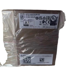 อินเวอร์เตอร์ปรับความถี่ Delta VFD CP2000 ซีรีส์ รุ่น VFD1320CP43B-00 132 กิโลวัตต์ 175 แรงม้า 460 โวลต์กระแสสลับ 260 แอมป์ 3 เฟส - Product Image 1