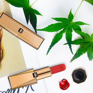 ALIVER Naturale olio di Canapa Rossetto di <span class=keywords><strong>Colore</strong></span> di Lunga Durata Non-Stick Tazza rossetto Opaco - Product Image 2