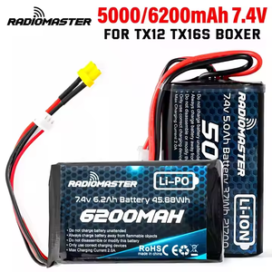 7,4 В 2S 5000mah 37wh Lipo батарея для радиомастера TX16S TX18S пульт дистанционного управления JST Plug - Product Image 4