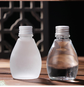 Botella de Vino de Vidrio Transparente Esmerilado Blanco de 500 ml y 350 ml <span class=keywords><strong>con</strong></span> Serigrafía y Tapa de Rosca para Whisky, Tequila, Brandy, Jugos y Bebidas Energéticas - Product Image 6