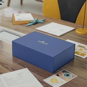 Biodegradable Custom Patterns Magnetic <b>Book</b>-shaped Cardboard Square <b>Box</b> Gift Cosmetics Jewelry Paper Container - Product Image 1