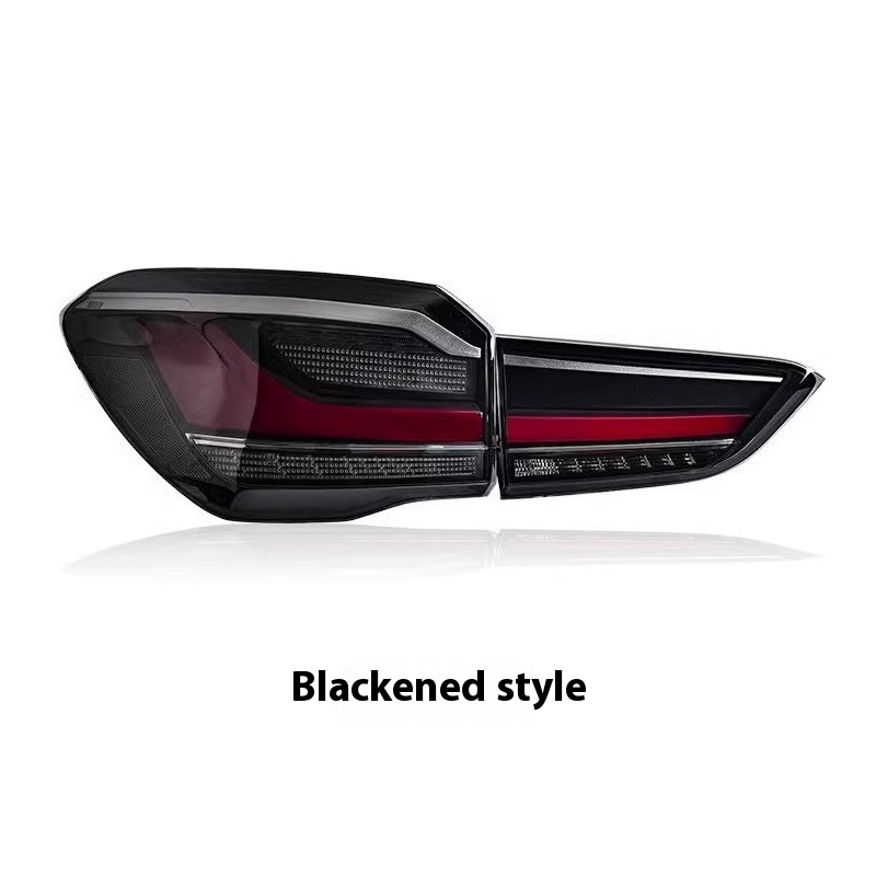Blackened led taillight assembly (set)