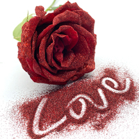 Poudre de paillettes ultra fine rouge vin pour fleurs artificielles, slime, résine époxy et gobelets artisanaux