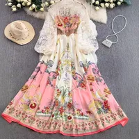 Robe élégante à col en V et manches longues, coupe ajustée, en mousseline, printemps-automne, service OEM ODM