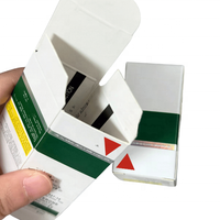 Boîte cadeau rigide en carton écologique haut de gamme, recyclable, imperméable, avec revêtement UV, poignée et logo personnalisé pris en charge pour la vente en gros