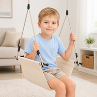 Chaise suspendue en plastique Ropecube anti-retournement, siège de balançoire sécurisé réglable en hauteur pour intérieur et extérieur, parc de trampolines, sécurité de jeu