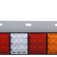 Feu arrière LED pour camion 24V, multifonction, clignotant latéral arrière pour remorque, véhicule agricole, rénovation