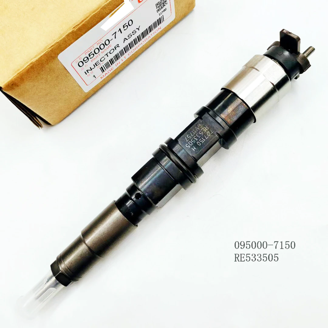 common rail injector RE533505 095000-7150 injector for John Deere 4045T, 6068T auto parts injector nozzle RE533505 095000-7150