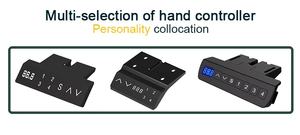 Meja listrik berdiri, meja komputer berdiri elektrik dengan pengaturan tinggi, logam rumah kantor cerdas ergonomis - Product Image 5