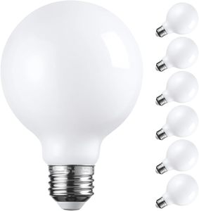 <span class=keywords><strong>Dimmable</strong></span> LED Globe bulb 5W G45 G50 G60 G80 <span class=keywords><strong>G95</strong></span> G125 G150 Frosted Glass đèn cho khu dân cư phòng tắm 110V 220V E27 Vanity ánh sáng - Product Image 1