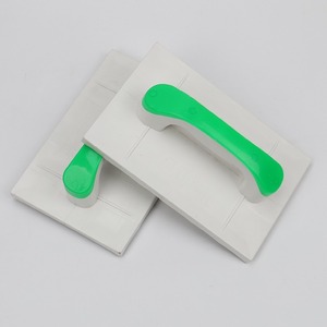 Truelle plate en plastique avec poignée ergonomique et texture antidérapante pour le nivellement des murs, outils de rénovation, qualité DIY - Product Image 1