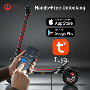 สกู๊ตเตอร์ไฟฟ้า GT1 LITE แบบพับได้ กันน้ำ ขนาด 11 นิ้ว ระบบกันสะเทือนเต็มรูปแบบ ควบคุมผ่านแอปพลิเคชัน ขับเคลื่อนได้ทั้งล้อเดียวและสองล้อ ระยะทางวิ่ง 80 กม. - Product Image 2