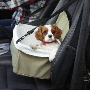 Cesta para mascotas QG, transportín para mascotas de 36x29x5cm, jaula de tela para perros para usar en el coche - Product Image 2