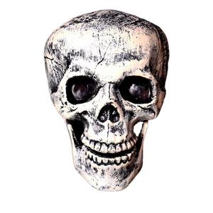 ตกแต่งสวนกระดูกรูปหัวกะโหลกฮาโลวีนพร้อมไฟ LED อุปกรณ์ตกแต่งสุสานแบบน่ากลัวสำหรับตกแต่งกลางแจ้ง - Product Image 5