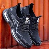 BAEWOON B97 Homme Nouvelles Chaussures de Sport Décontractées Respirantes en Maille Tendance Été Baskets de Course à Semelle Souple en Maille Tissée Volante