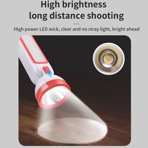 Lampe de poche portable rechargeable pour l'extérieur, éclairage d'urgence haute intensité - Product Image 2