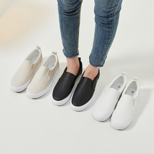 Giày vải nam kiểu mới <span class=keywords><strong>2025</strong></span> bán chạy, giày vải trắng đế cao su, kiểu lười, thiết kế tùy chỉnh - Product Image 6