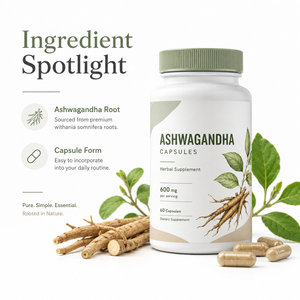 Suplemento de Apoyo Inmunológico de Ashwagandha Ksm-66 Sunwind Premium de Alta Calidad, Orgánico y de Alta Eficiencia, 12500mg, para una Noche Tranquila, 60 Cápsulas - Product Image 2