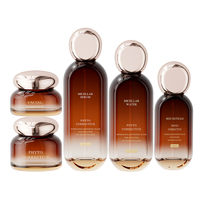 Vide 30 50ml Crème Cosmétique Contenants Ensemble Verre Lotion Pot Sérum Pompe Bouteille De Luxe Plat Carré Soins De La Peau Emballage Ensemble