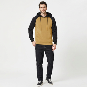 Sweat-shirts à capuche noirs en coton lourd 480 GSM personnalisables avec logo, style streetwear, pour hommes - Product Image 1