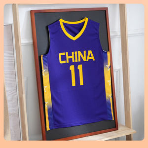 Cadre photo mural pour maillots de basket-ball <span class=keywords><strong>NBA</strong></span>, souvenirs de tennis et collection de vêtements signés - Product Image 6