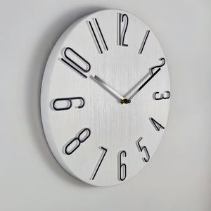 Horloges murales personnalisées en usine, différentes tailles et couleurs, horloges cadeaux, horloges publicitaires - Product Image 5