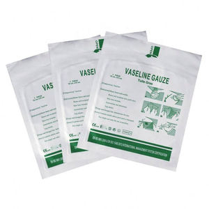 Pansement en gaze de vaseline 10*10 cm, vente chaude, avec tulle stérile de haute qualité - Product Image 1