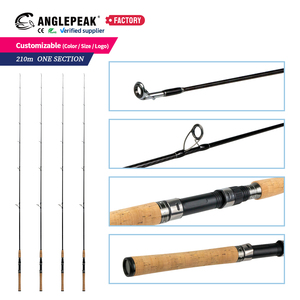 <span class=keywords><strong>Canne</strong></span> à pêche spinning en fibre de carbone 2,1 m, 1 section, guides en céramique, action rapide, pour la pêche au bar et au snapper – Vente en gros, personnalisable, eau salée et eau douce - Product Image 1