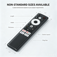 Télécommande intelligente pour téléviseur LED KEYUAN TY-22B - Contrôle vocal et matériau ABS antichoc, portée de 20 m