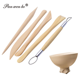5 Bộ điêu khắc mô hình công cụ đất sét gỗ Polymer gốm dập nổi công cụ khắc gỗ gốm công Cụ Điêu Khắc Đất Sét gốm công cụ thiết lập - Product Image 3