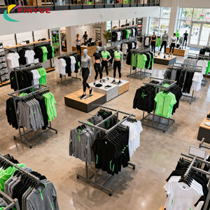 Muebles de Exhibición para Tiendas de Ropa Deportiva Personalizados, <span class=keywords><strong>Camisetas</strong></span> de Béisbol, Gorras, Muebles para Tiendas de Ropa Deportiva - Product Image 2
