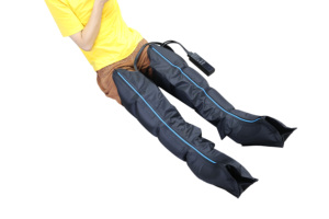 Healthpal pneumatique shorts de qualité médicale pressothérapie sans fil <span class=keywords><strong>air</strong></span> jambe compression bottes récupération - Product Image 2