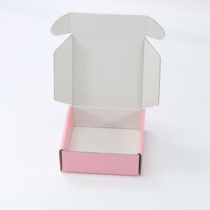 批发定制印花粉色50订阅邮件盒邮寄礼品包装纸板邮件盒 - Product Image 3