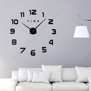 Diy Living Room Decor Acrylic Mirror Sticker <strong>Battery</strong> <strong>Operated</strong> Modern Home Decoration Office Bedroom Classroom Large <strong>Wall</strong> <strong>Clock</strong> - Product Image 6