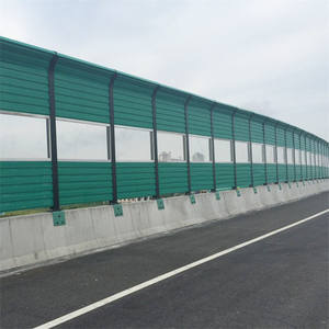 حواجز صوتية مستدامة مضادة للضوضاء، ألواح عازلة للصوت من البولي فينيل كلوريد والأكريليك مقاومة للتآكل للسكك الحديدية والطرق والمستشفيات - Product Image 2